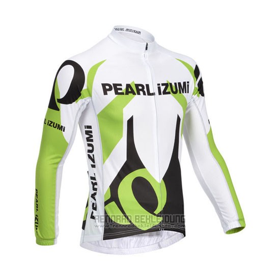 2013 Fahrradbekleidung Pearl Izumi Wei und Grun Trikot Langarm und Tragerhose